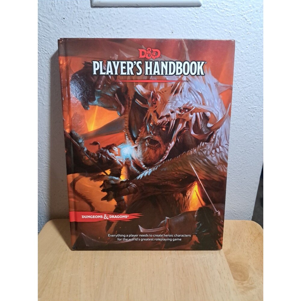 D & D Dungeons & Dragons Players Handbook August 2014 1st Print